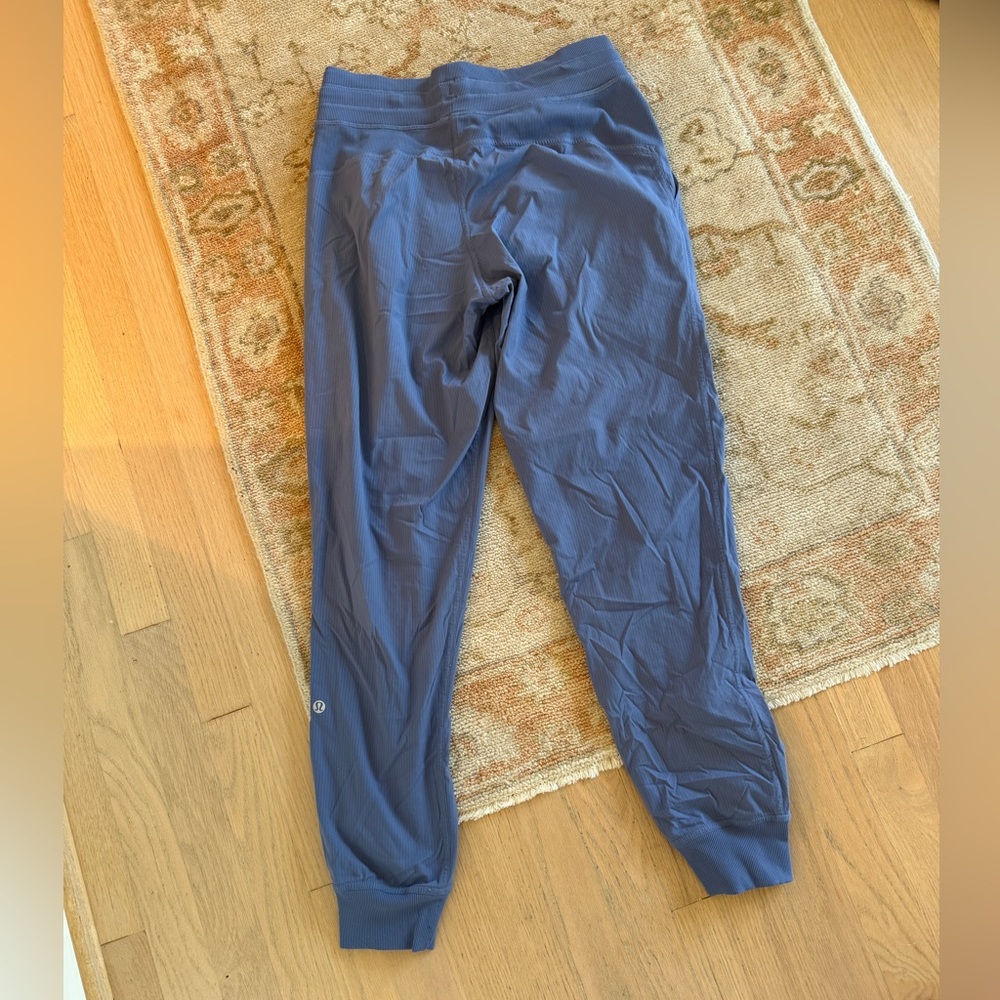 Lulu Lemon Blue Joggers Size 6